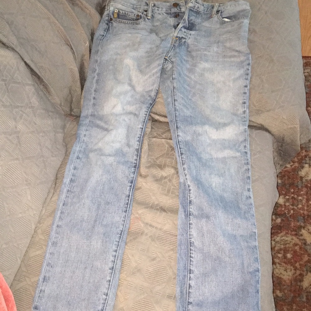 Abercrombie and Fitch Light wash Jeans 34x34